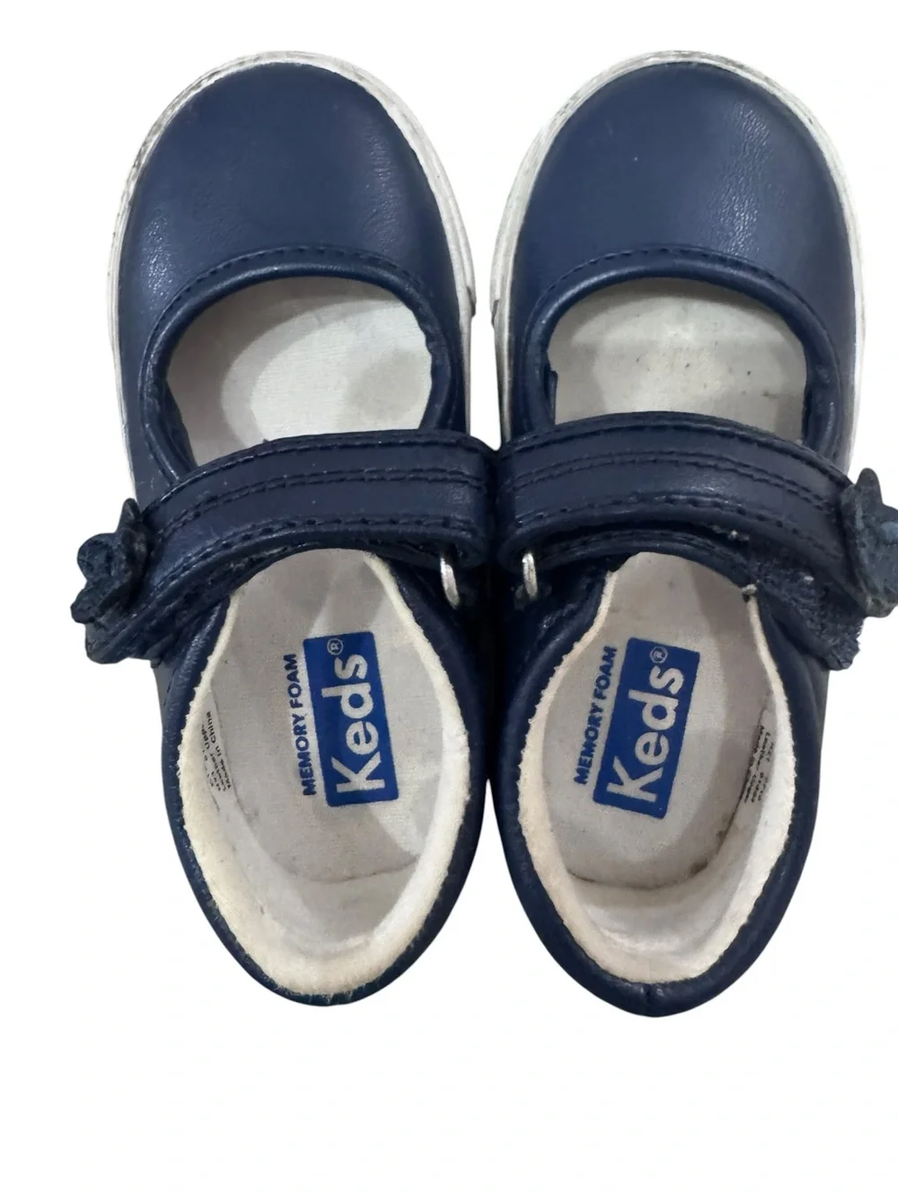 Keds Navy Mary Jane Sneaker-Style Kids Shoe